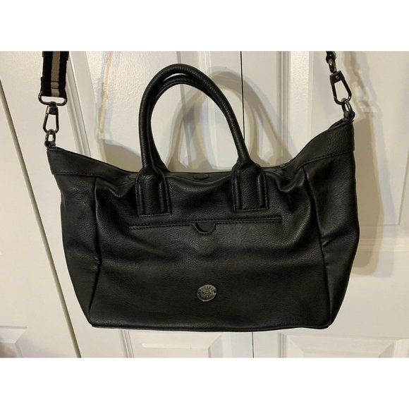 BCBGeneration beatutiful - Medium bag black White Messenger Striped Strap - Picture 10 of 11